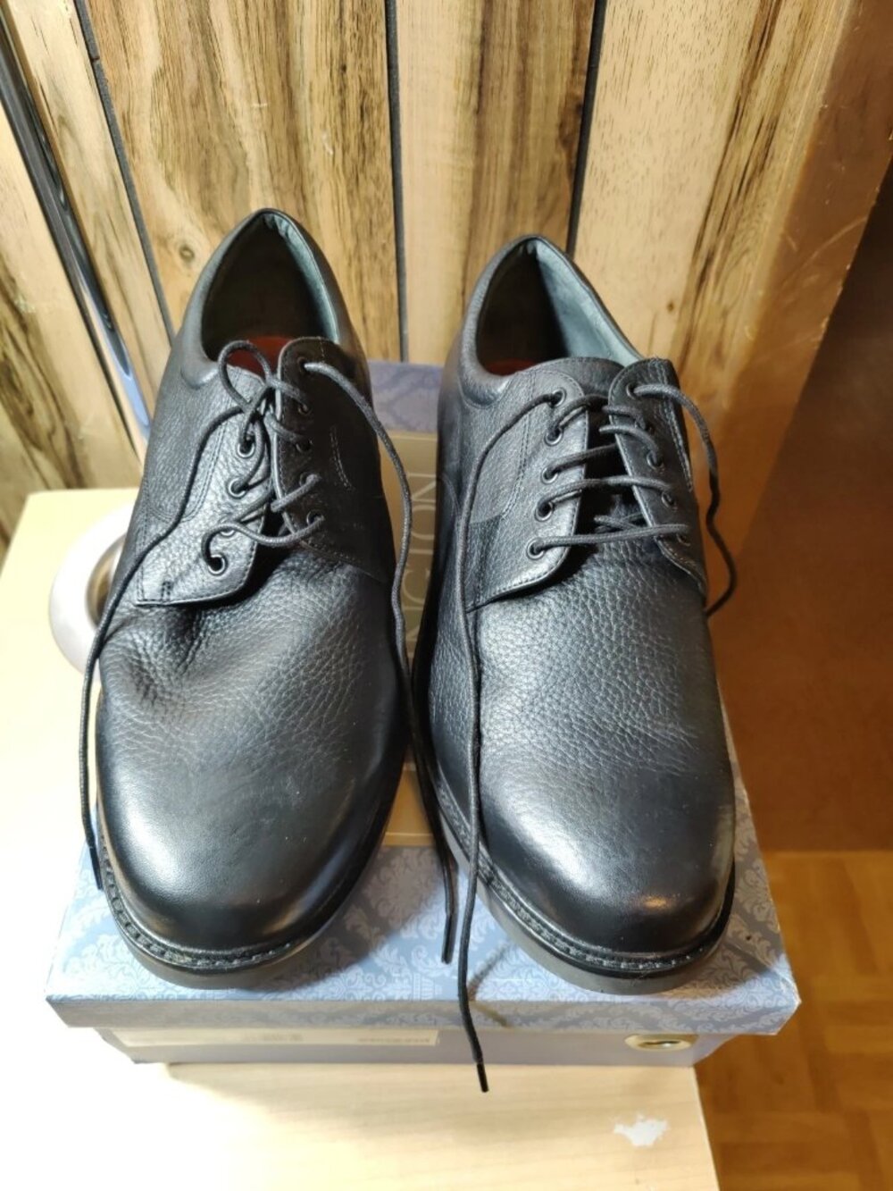 Aetrex Lexington Collection Black Classic Oxford Shoes LT500M Size 11